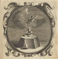 An illustration from Lux evangelica sub velum sacrorum emblematum recondita in anni dominicas selecta historia & morali doctrina variè adumbrata (1655)