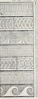 Picture 35 of 36 from Reigles generales de l'architecture, sur les cincq manieres d'edifices : ascauoir, thuscane, doricq̄, ioniq̄, corinthe, & cōposite, auec les exemples danticquitez, selon la doctrine de Vitruue (1542), leaf 144