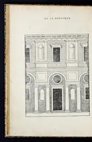 Picture 15 of 36 from Reigles generales de l'architecture, sur les cincq manieres d'edifices : ascauoir, thuscane, doricq̄, ioniq̄, corinthe, & cōposite, auec les exemples danticquitez, selon la doctrine de Vitruue (1542), leaf 57