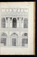 Picture 20 of 36 from Reigles generales de l'architecture, sur les cincq manieres d'edifices : ascauoir, thuscane, doricq̄, ioniq̄, corinthe, & cōposite, auec les exemples danticquitez, selon la doctrine de Vitruue (1542), leaf 84