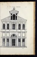 Picture 21 of 36 from Reigles generales de l'architecture, sur les cincq manieres d'edifices : ascauoir, thuscane, doricq̄, ioniq̄, corinthe, & cōposite, auec les exemples danticquitez, selon la doctrine de Vitruue (1542), leaf 86