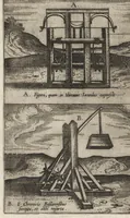 An illustration from Ivsti LipsI Poliorcetic[o]n, sive, De machinis, tormentis, telis, libri qvinqve : ad historiarum lucem (1596)