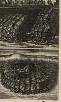 An illustration from Ivsti LipsI Poliorcetic[o]n, sive, De machinis, tormentis, telis, libri qvinqve : ad historiarum lucem (1596)