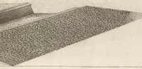 An illustration from Prospettiva di fortificationi dell'ingegnere et capitano Girolamo Portigiani Fioren[tin]o : nella quale rimirando ciascheduno professore esperto dell'arte della militia, potrà in un subito come in uno specchio uedere tutto qucllo quasi, che altroue alla lunga & del fabricare & del difendere & dell'espugnar fortezze, letto, ò in ca[m]pagna, in fatto praticato hauessi .. (1648)
