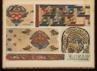 An illustration from Etoffes byzantines, coptes, romaines, etc. du IV au X siècle (1900)