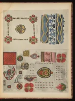An illustration from Etoffes byzantines, coptes, romaines, etc. du IV au X siècle (1900)