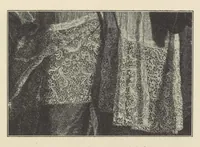 An illustration from Entwicklungsgeschichte der Spitze : mit Besonderer Rücksicht auf die Spitzen-Sammlung des K.K. Österreichischen Museums für Kunst und Industrie in Wien (1910)