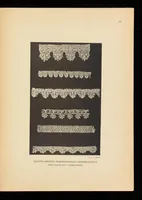An illustration from Entwicklungsgeschichte der Spitze : mit Besonderer Rücksicht auf die Spitzen-Sammlung des K.K. Österreichischen Museums für Kunst und Industrie in Wien (1910)