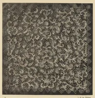 An illustration from Entwicklungsgeschichte der Spitze : mit Besonderer Rücksicht auf die Spitzen-Sammlung des K.K. Österreichischen Museums für Kunst und Industrie in Wien (1910)