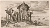 Picture 23 of 24 from Vestigi delle antichità di Roma, Tivoli, Pozzvolo et altri lvochi (1660), leaf 102