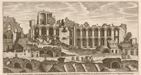 Picture 6 of 24 from Vestigi delle antichità di Roma, Tivoli, Pozzvolo et altri lvochi (1660), leaf 22