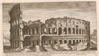 Picture 9 of 24 from Vestigi delle antichità di Roma, Tivoli, Pozzvolo et altri lvochi (1660), leaf 36