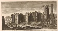 Picture 10 of 24 from Vestigi delle antichità di Roma, Tivoli, Pozzvolo et altri lvochi (1660), leaf 38