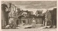 Picture 12 of 24 from Vestigi delle antichità di Roma, Tivoli, Pozzvolo et altri lvochi (1660), leaf 44