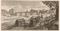 Picture 19 of 24 from Vestigi delle antichità di Roma, Tivoli, Pozzvolo et altri lvochi (1660), leaf 82