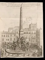 Picture 1 of 5 from Nova racolta degl'obelischi et colonne antiche, dellalma Citta di Roma con le sve dichiaratione (1655), leaf 6