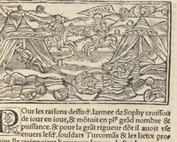 An illustration from Le promptuaire des conciles de leglise catholique, auec les scismes & la differe[n]ce diceulx (1533)