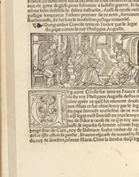 An illustration from Le promptuaire des conciles de leglise catholique, auec les scismes & la differe[n]ce diceulx (1533)