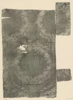 An illustration from Künstlerische entwicklung der weberei und stickerei innerhalb des europäischen kulturkreises von der spätantiken zeit bis zum beginne des XIX. jahrhundertes : mit ausschluss der volkskunst (1904)