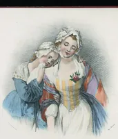An illustration from Nouveau cours élémentaire de coloris et d'aquarelle : suivi de considérations sur la peinture orientale (1850)
