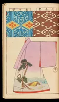 An illustration from Moyō bijutsu benran (1893)