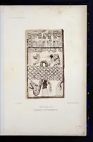An illustration from Essai sur le déchiffrement de l'écriture hiératique de l'Amérique Centrale (1876)