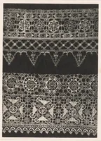 An illustration from La dentelle; 30 photographies d'après nature reproduites en phototypie (1884)