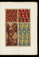 An illustration from L'art, la décoration et l'ornement des étoffes et des tissus chez les anciens et chez les modernes. Recueil historique, pratique et technique de décorations polychromes (1870)