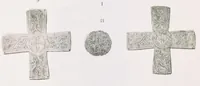 Picture 10 of 30 from Commenti sopra suppellettili sacre di argento ed oro appartenute ai primissimi secoli della chiesa : pubblicati gia il 1o gennaio 1888 pel faustissimo giorno del sacerdotale giubileo di papa Leone XIII e dedicati ai cultori di archeologia cristiana (1890), leaf 24