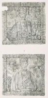 An illustration from Commenti sopra suppellettili sacre di argento ed oro appartenute ai primissimi secoli della chiesa : pubblicati gia il 1o gennaio 1888 pel faustissimo giorno del sacerdotale giubileo di papa Leone XIII e dedicati ai cultori di archeologia cristiana (1890)