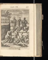 An illustration from De Christianis apud Iaponios Triumphis, siue, De grauissima ibidem contra Christi fidem persecutione exorta anno MDCXII usq[ue] ad annum MDCXX. libri quinq[ue] : in annos totidem summa cum fide ex annuis Societatis Iesu litteris continua historiae serie distributi (1623)