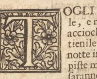 An illustration from Epulario : il quale tratta del modo di cucinare ogni carne, vccelli, e pesci d'ogni sorte : et di più insegna far sapori, torte, pastelli, al modo di tutte le prouincie del mondo (1674)