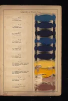 An illustration from Indigosol dyeings on woolen yarn (1900)