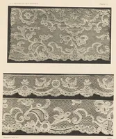 An illustration from Les dentelles à la main: dentelles aux fuseaux--dentelles à l'aiguille--dentelles à points mélangés; 135 planches, accompagnées de légendes et précédées de descriptions détaillées des différents points (1906)