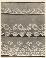 An illustration from Les dentelles à la main: dentelles aux fuseaux--dentelles à l'aiguille--dentelles à points mélangés; 135 planches, accompagnées de légendes et précédées de descriptions détaillées des différents points (1906)