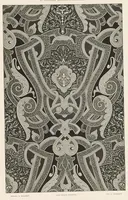 An illustration from Les tissvs anciens : reconstitués a l'aide du costume des miniatures et de documents inédits (1878)
