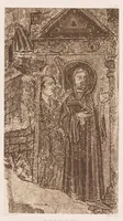 An illustration from Les peintures murales du Moyen Age & de la Renaissance en Forez (1900)