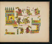 An illustration from Antiquités mexicaines. Ier fascicule, Le manuscrit du cacique (1891)