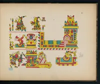 An illustration from Antiquités mexicaines. Ier fascicule, Le manuscrit du cacique (1891)