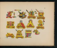 An illustration from Antiquités mexicaines. Ier fascicule, Le manuscrit du cacique (1891)