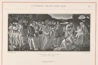 Picture 7 of 14 from Les saints évangiles : illustrations d'apres les maitres des XIVe, XVe, & XVIe siècles (1899), leaf 130