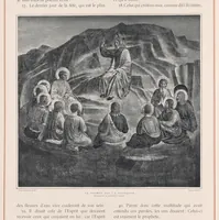 An illustration from Les saints évangiles : illustrations d'apres les maitres des XIVe, XVe, & XVIe siècles (1899)