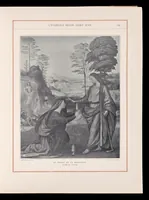 An illustration from Les saints évangiles : illustrations d'apres les maitres des XIVe, XVe, & XVIe siècles (1899)
