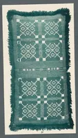 An illustration from Schleswig'ache Beiderwand : eine Sammlung von Geweben zeitloser und zeitgeietiger Art des XVIII. Jahrhunderts aus dem Bestande des Flensburger Kunstgewerbe-Museums und aus dem Besitze des Herrns E. Kallsen in Flensburg (1909)