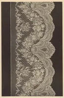 An illustration from Matériaux pour servir à l'histoire de la dentelle en Belgique (1908)