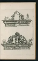 An illustration from Oficina arcvlaria : in qva svnt ad spectantia diuersa eximia exempla ex varijs autoribus collecta = Bovticqve menvserie : d'dens laquelle sont comprins les plus notable fondaments, non moins arichesse auecq des nouuelles inuentons = Schriner Laden : in wischem begriffen seyn vnderschadtliche schoene Fondamenten zu Nutz deren Const Liebhaberen = Schrinwerckers Winckel : waer in begrepen syn de principaelste stucken der schrenwerckers const (1642)