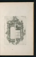 An illustration from Oficina arcvlaria : in qva svnt ad spectantia diuersa eximia exempla ex varijs autoribus collecta = Bovticqve menvserie : d'dens laquelle sont comprins les plus notable fondaments, non moins arichesse auecq des nouuelles inuentons = Schriner Laden : in wischem begriffen seyn vnderschadtliche schoene Fondamenten zu Nutz deren Const Liebhaberen = Schrinwerckers Winckel : waer in begrepen syn de principaelste stucken der schrenwerckers const (1642)