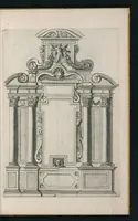 An illustration from Oficina arcvlaria : in qva svnt ad spectantia diuersa eximia exempla ex varijs autoribus collecta = Bovticqve menvserie : d'dens laquelle sont comprins les plus notable fondaments, non moins arichesse auecq des nouuelles inuentons = Schriner Laden : in wischem begriffen seyn vnderschadtliche schoene Fondamenten zu Nutz deren Const Liebhaberen = Schrinwerckers Winckel : waer in begrepen syn de principaelste stucken der schrenwerckers const (1642)