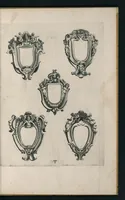 An illustration from Oficina arcvlaria : in qva svnt ad spectantia diuersa eximia exempla ex varijs autoribus collecta = Bovticqve menvserie : d'dens laquelle sont comprins les plus notable fondaments, non moins arichesse auecq des nouuelles inuentons = Schriner Laden : in wischem begriffen seyn vnderschadtliche schoene Fondamenten zu Nutz deren Const Liebhaberen = Schrinwerckers Winckel : waer in begrepen syn de principaelste stucken der schrenwerckers const (1642)
