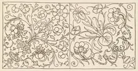 An illustration from Andreas Bretschneider's neues Modelbuch 1619 (1892)